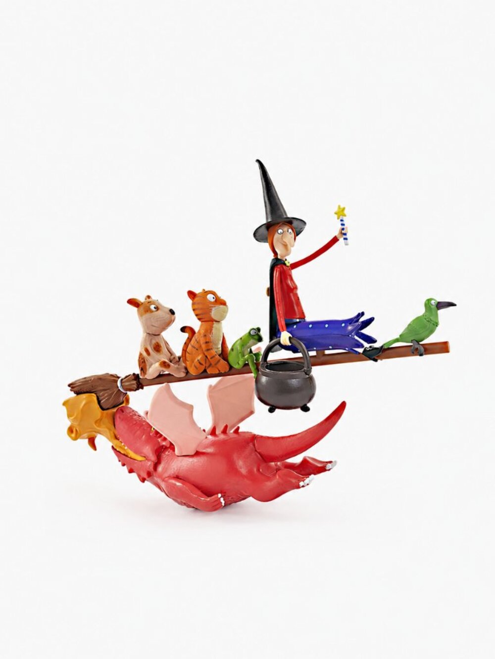 MSRP $48 | Room On The Broom Story Time Character Set – 7 Pc Figure Collection